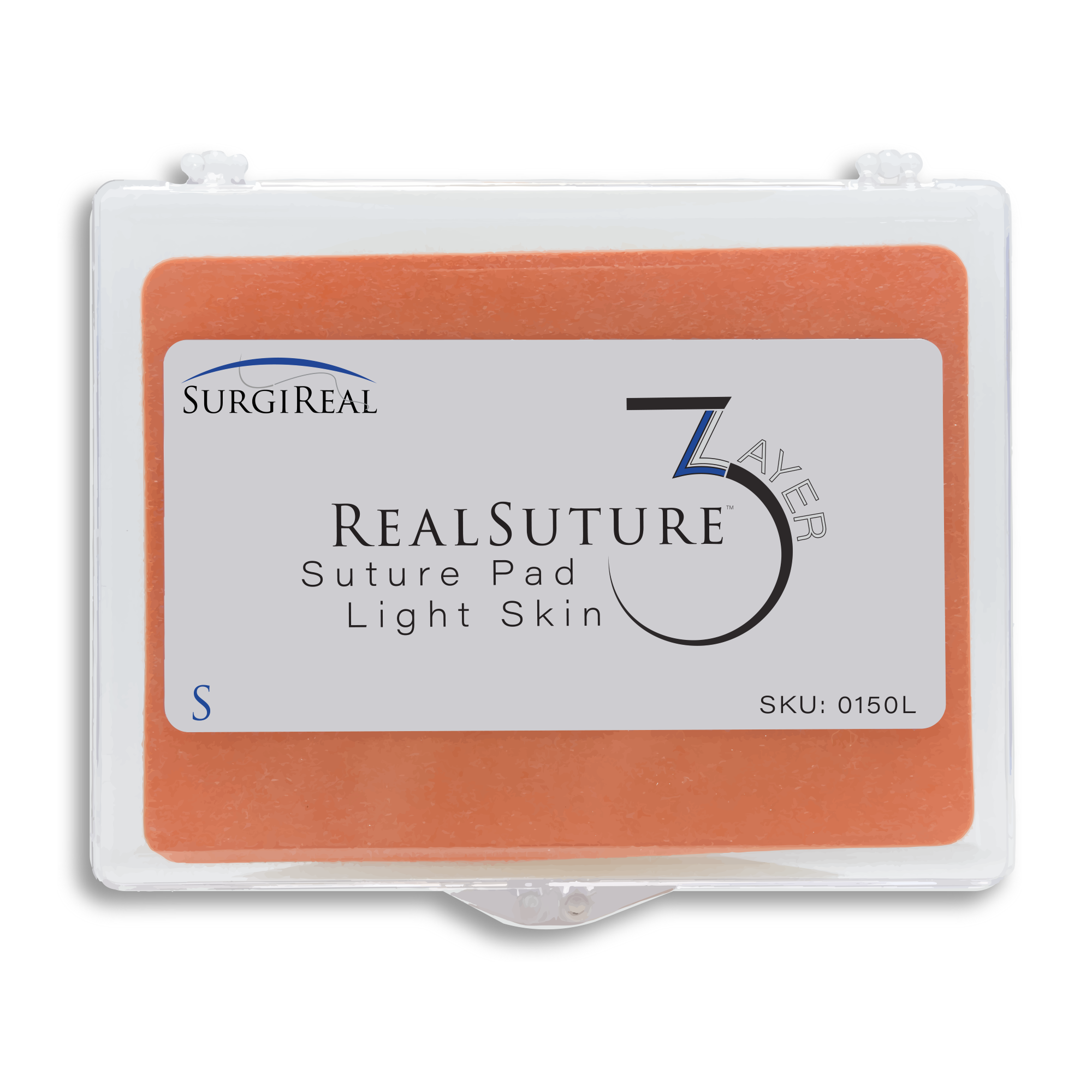 Almohadilla de sutura de 3 capas RealSuture